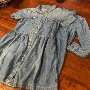 Gap Kids Denim Dresses size M 8